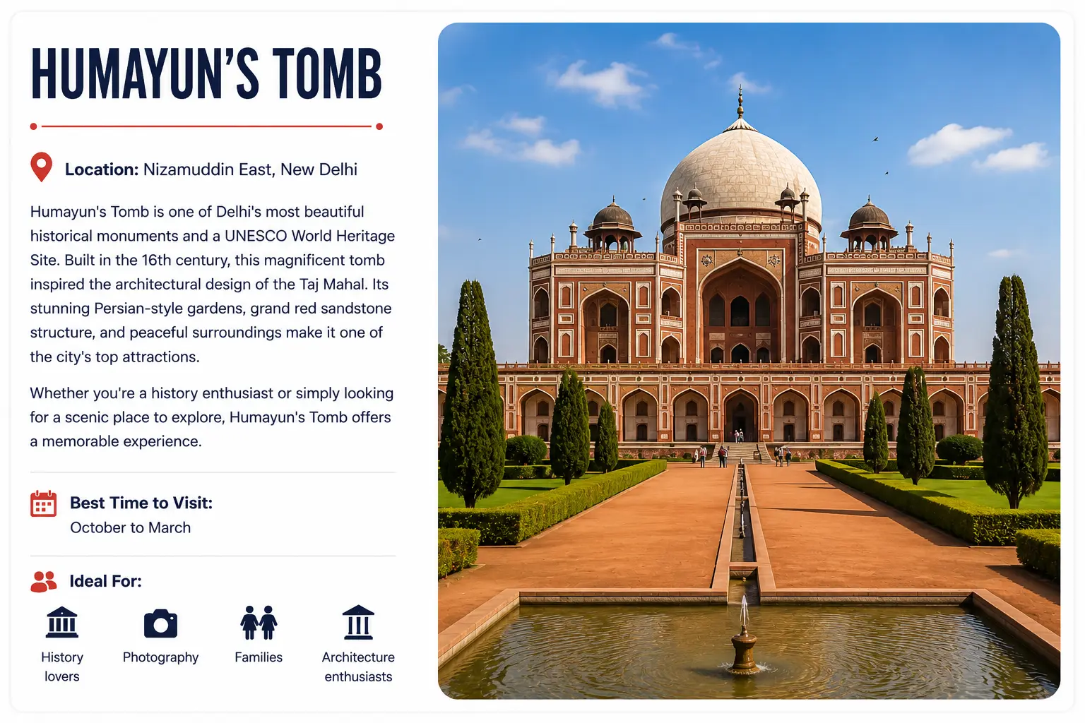 Humayun's Tomb Delhi