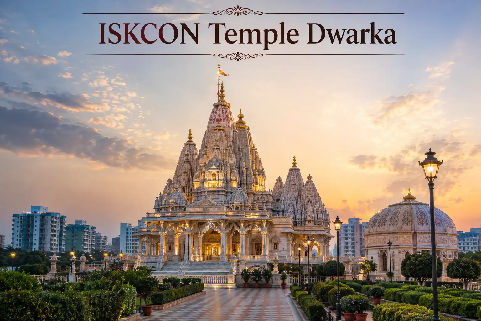 ISKCON Temple Dwarka Delhi
