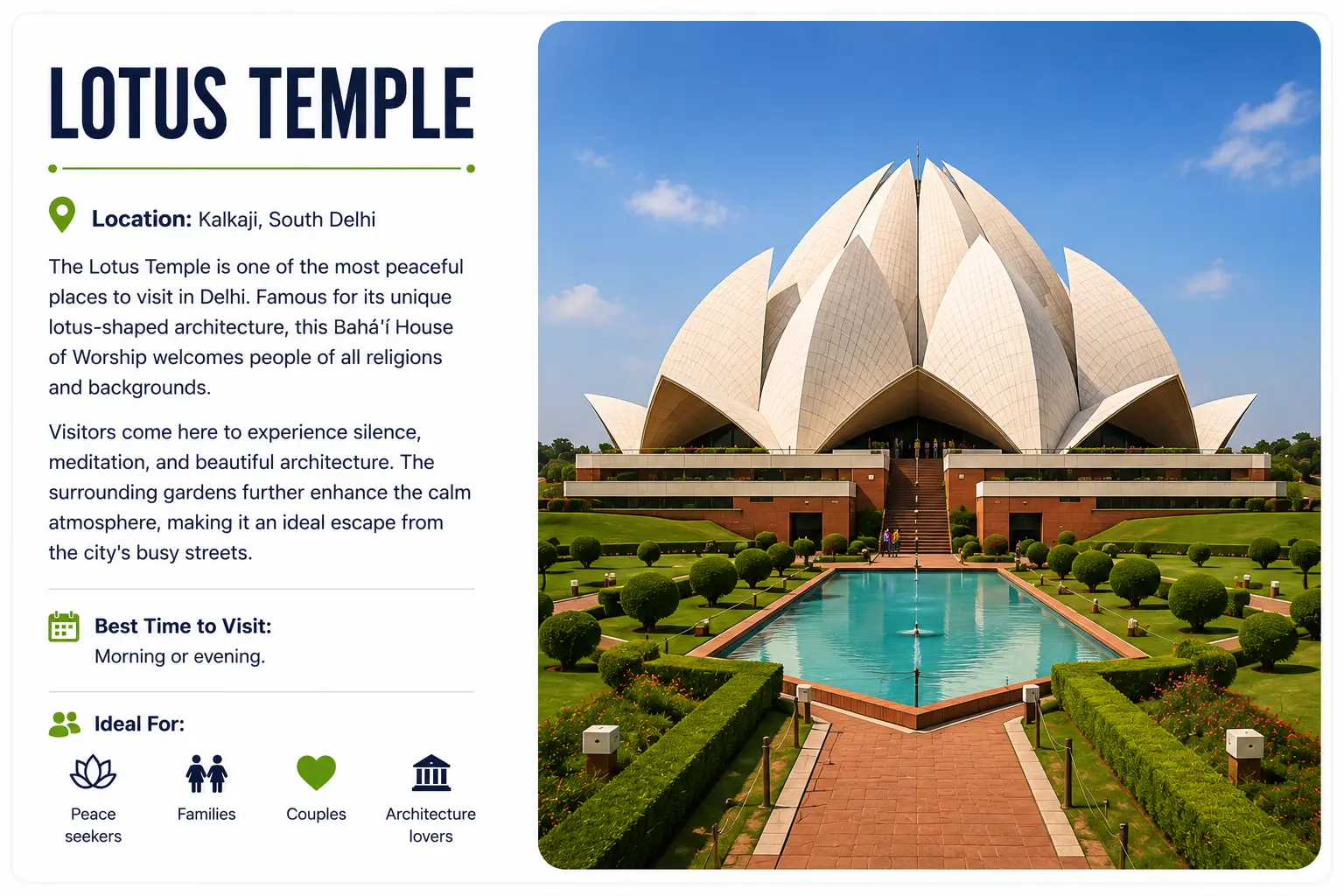 Lotus Temple Delhi