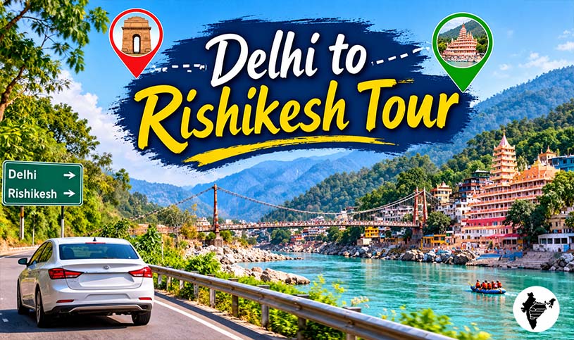 Delhi to Rishikesh Tour: Route, Itinerary & Best Travel Guide