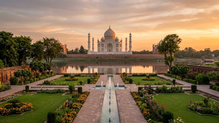 Mehtab Bagh Sunset Garden Agra